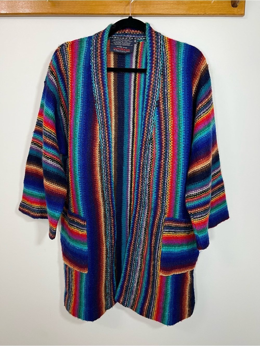 Vintage Renee Tener for Outlander Striped Cardigan | M